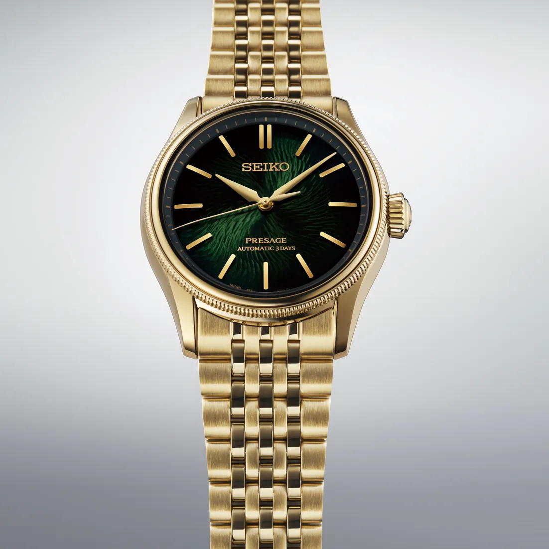 Seiko Presage Classic Series TRADMAN'S BONSAI Otomatik Yeşil HCC009 detay görseli 4