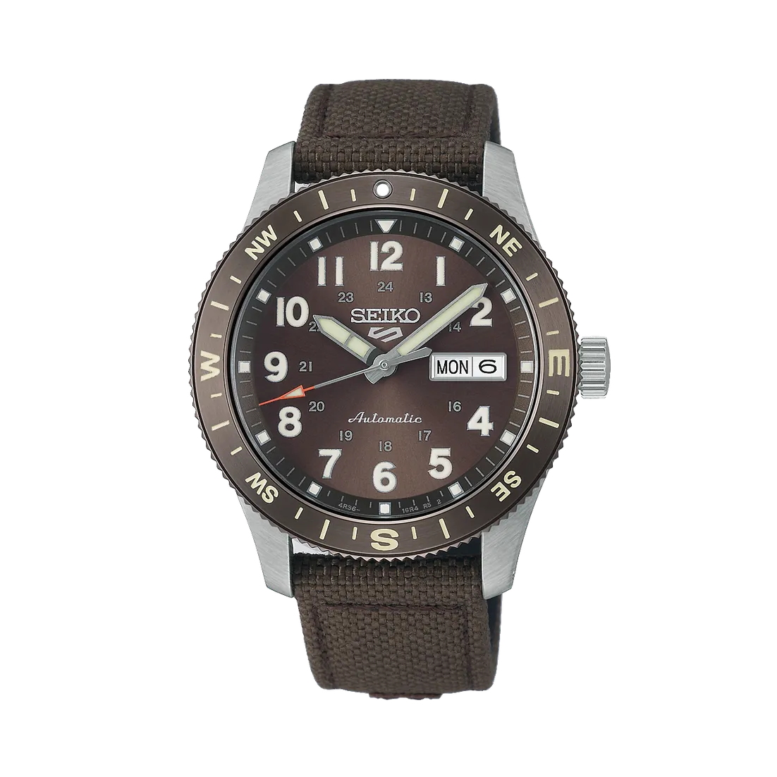 Seiko 5 Sports Field Series Otomatik Kahverengi HDB009