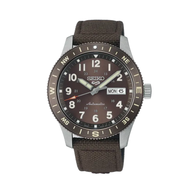 Beğenmek için çift tıkla Seiko 5 Sports Field Series Otomatik Kahverengi HDB009 Görsel 1