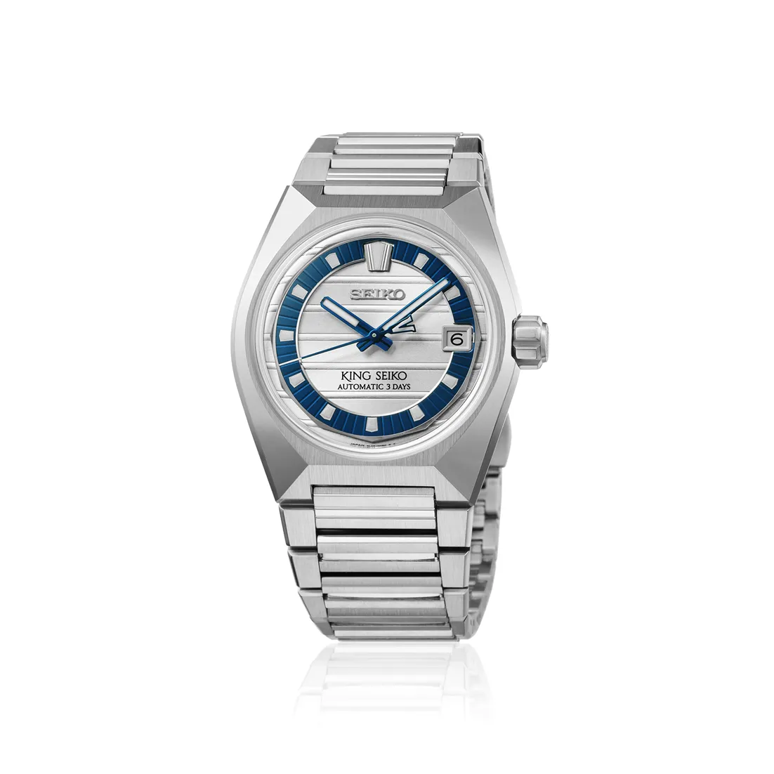 Seiko King Seiko VANAC Otomatik Gümüş-Beyaz HKF004 detay görseli 4
