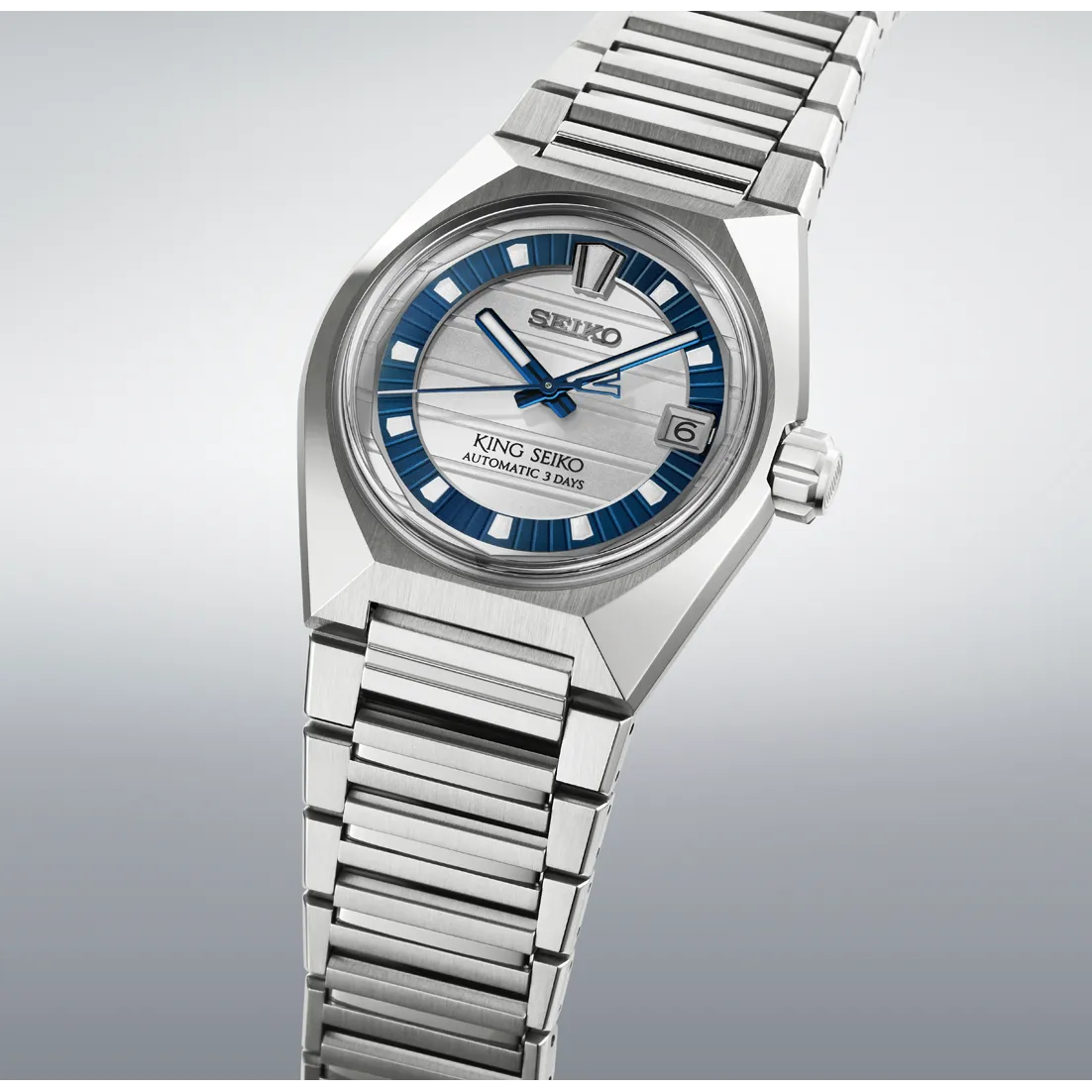 Seiko King Seiko VANAC Otomatik Gümüş-Beyaz HKF004 detay görseli 5