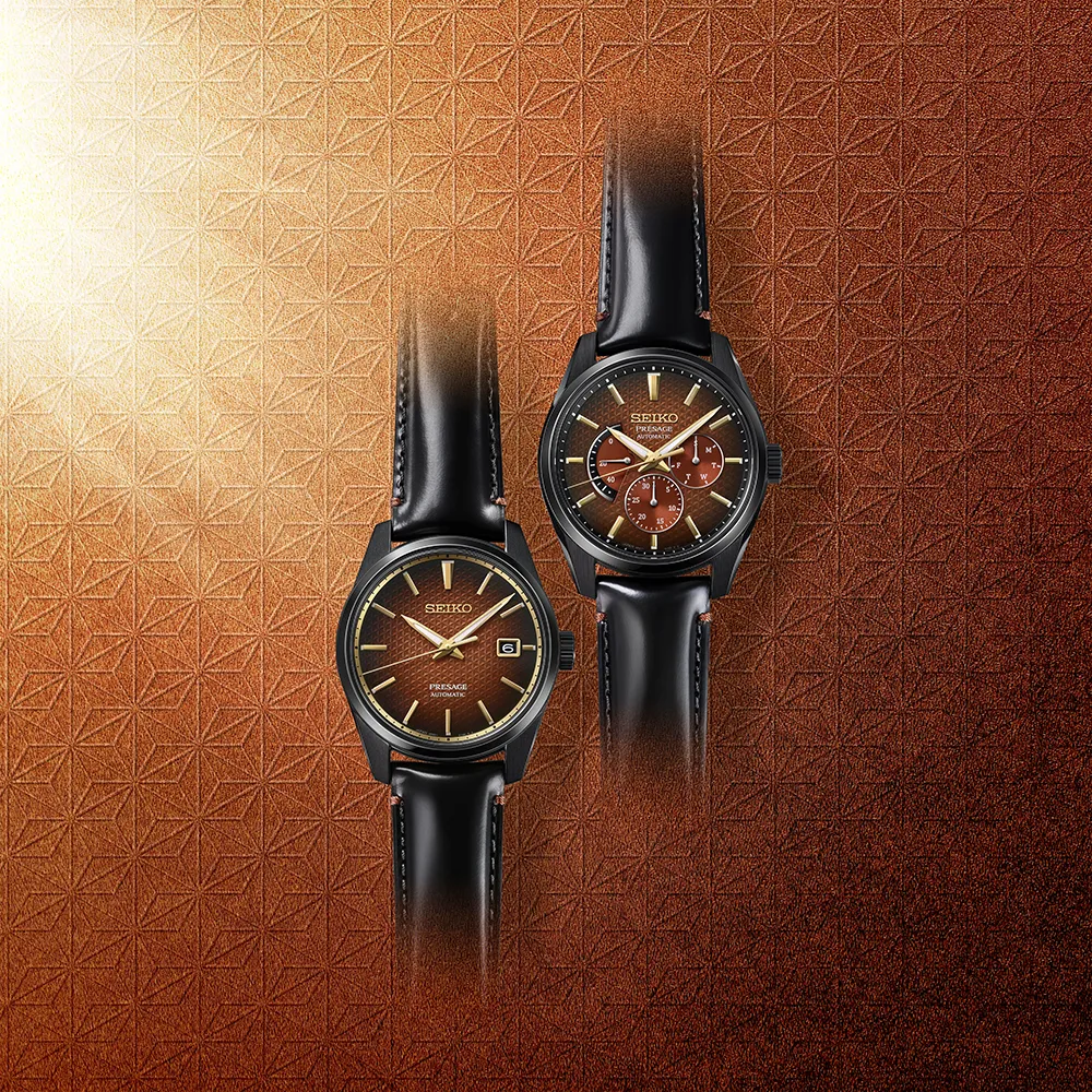 Seiko Presage Sharp Edged Series Kabuki İlhamlı Otomatik SPB329 detay görseli 1