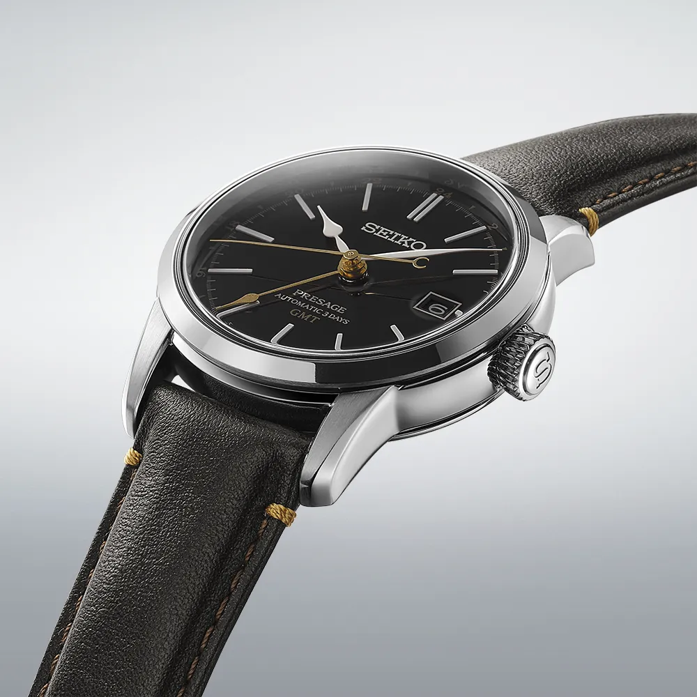 Seiko Presage Classic Series Craftsmanship Siyah SPB447 detay görseli 2