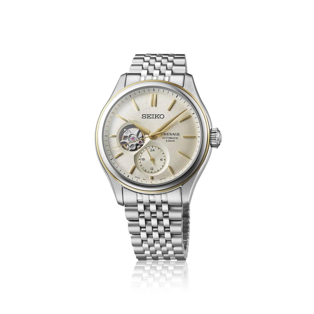 Seiko Presage Classic Series Otomatik SPB480 detay görseli 3