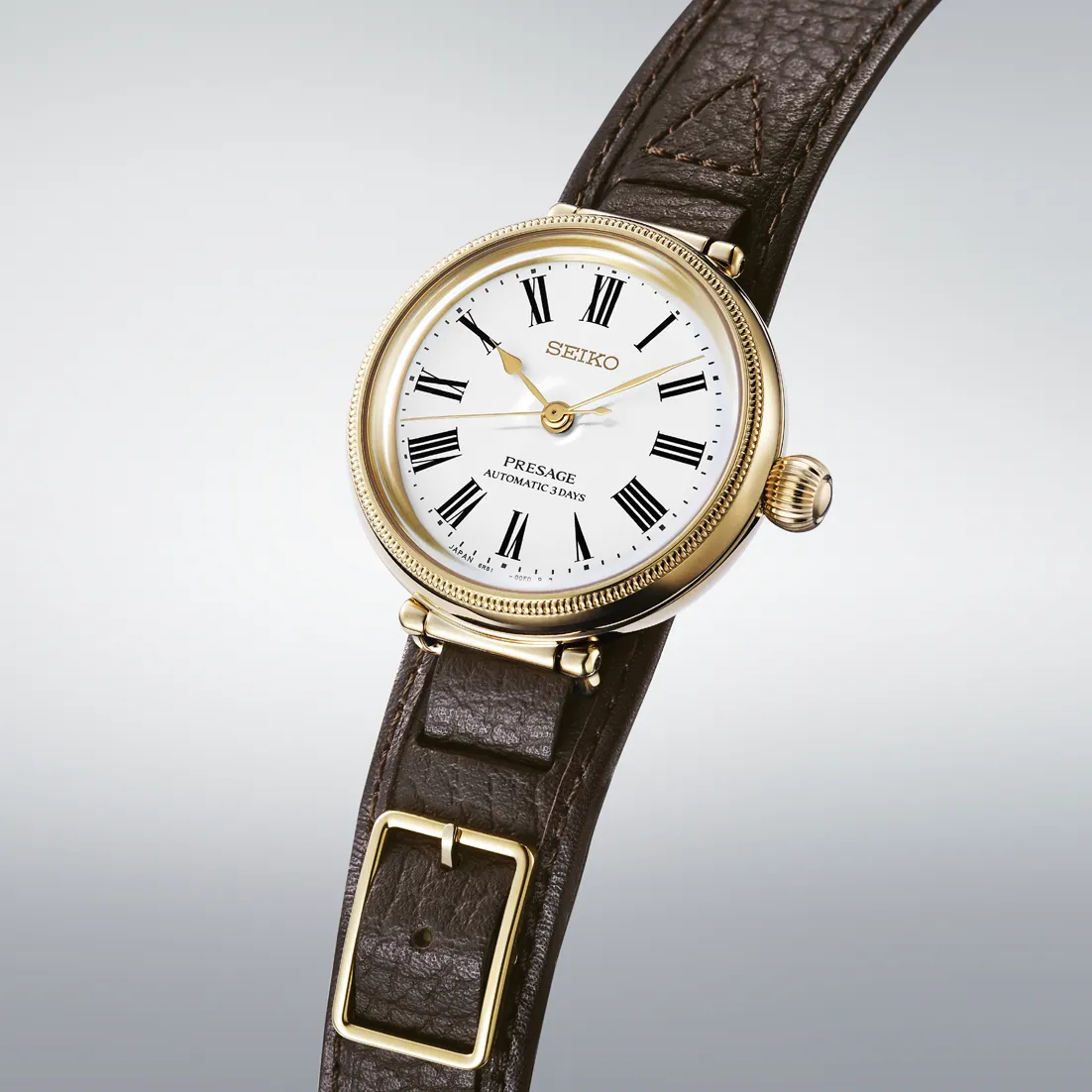 Seiko Presage Classic Series Otomatik Beyaz SPB538 detay görseli 3