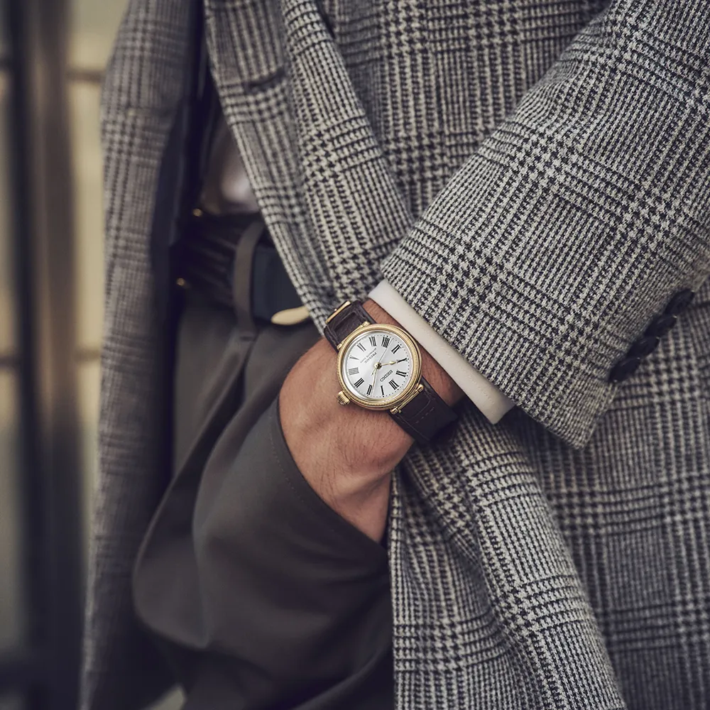 Seiko Presage Classic Series Otomatik Beyaz SPB538 detay görseli 1