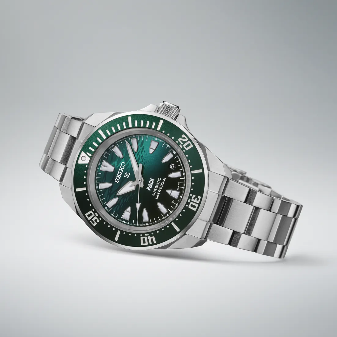 Seiko Prospex Otomatik Zümrüt Yeşili SRPL53 detay görseli 3