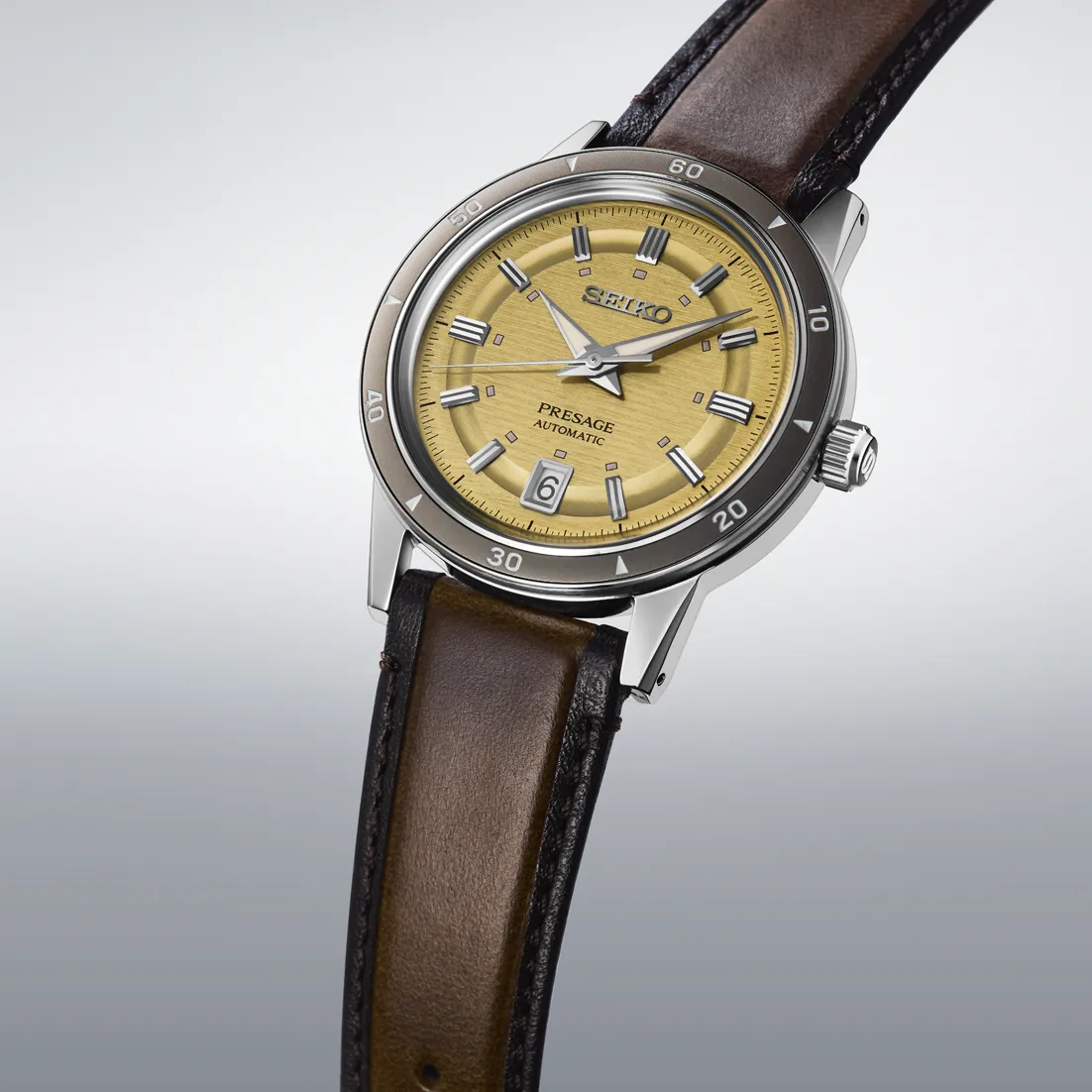 Seiko Presage Style60's Otomatik SRPL75 detay görseli 1