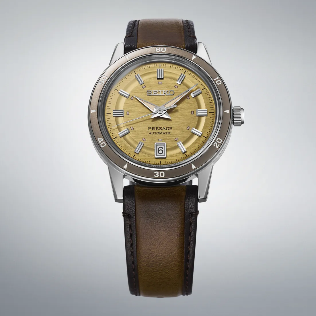 Seiko Presage Style60's Otomatik SRPL75 detay görseli 2