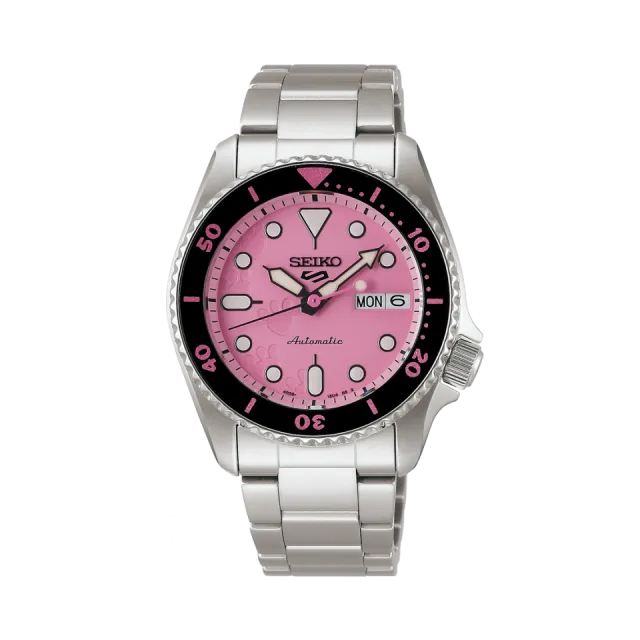 Beğenmek için çift tıkla Seiko 5 Sports SKX Serisi Pembe Panter Otomatik SRPM07 Görsel 1