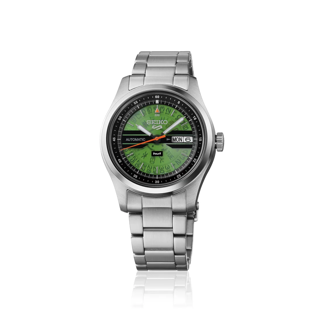 Seiko 5 Sports Field Series Otomatik Yeşil SRPM09 detay görseli 4