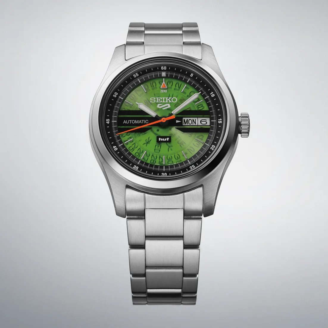 Seiko 5 Sports Field Series Otomatik Yeşil SRPM09 detay görseli 3