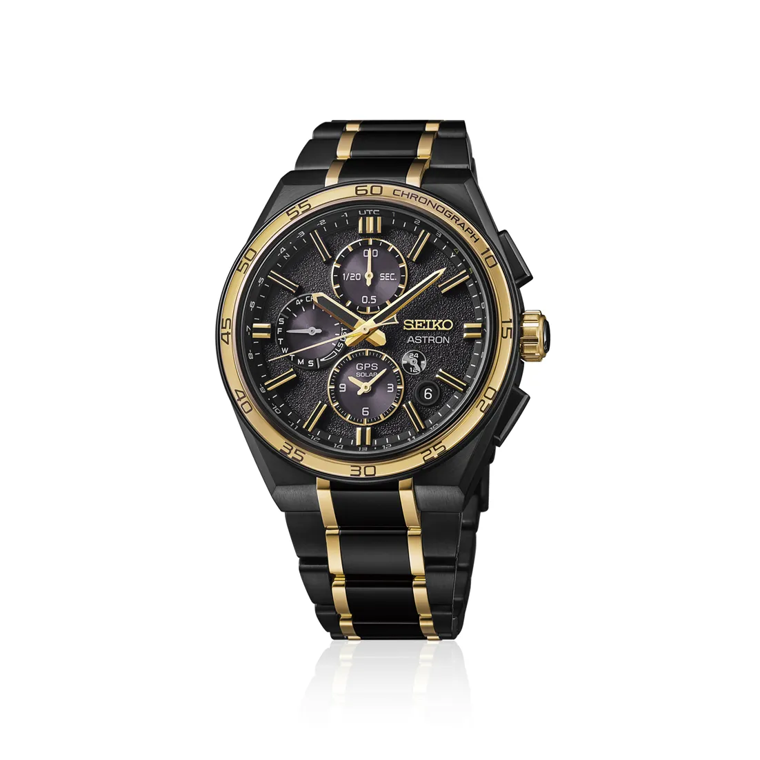Seiko Astron GPS Solar Dual Time Chronograph SSH186 detay görseli 4