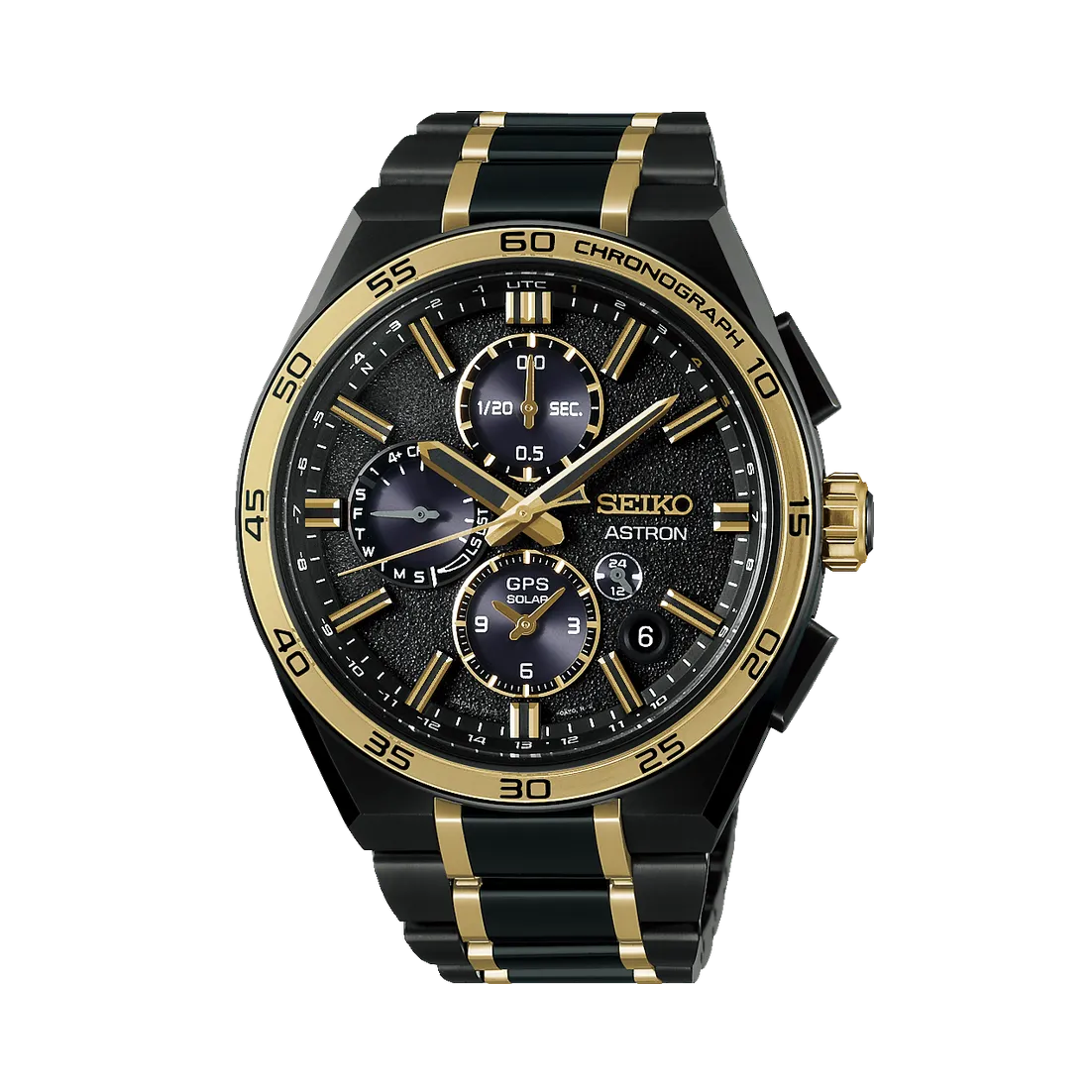 Seiko Astron GPS Solar Dual Time Chronograph SSH186