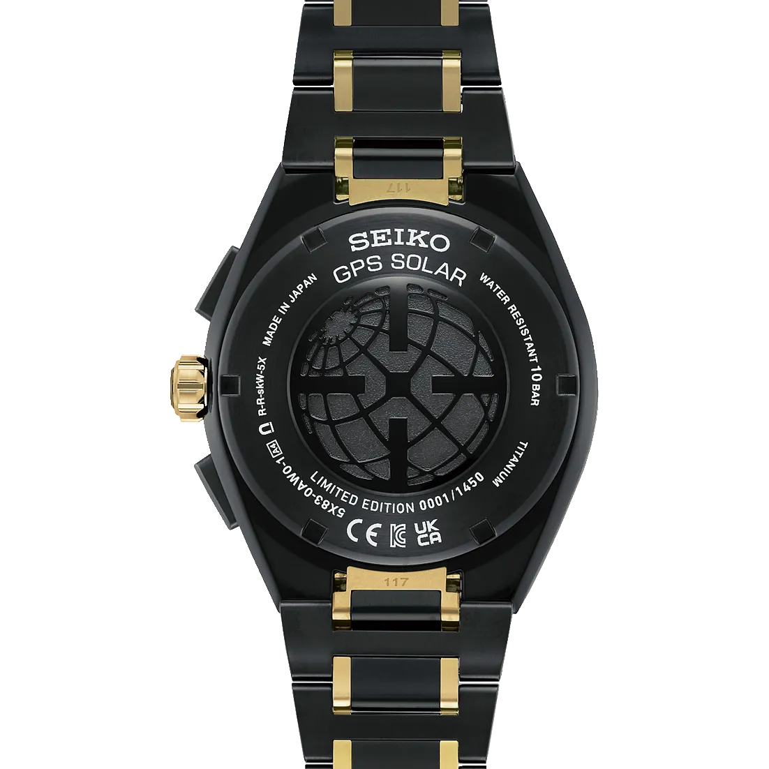 Seiko Astron GPS Solar Dual Time Chronograph SSH186 detay görseli 1