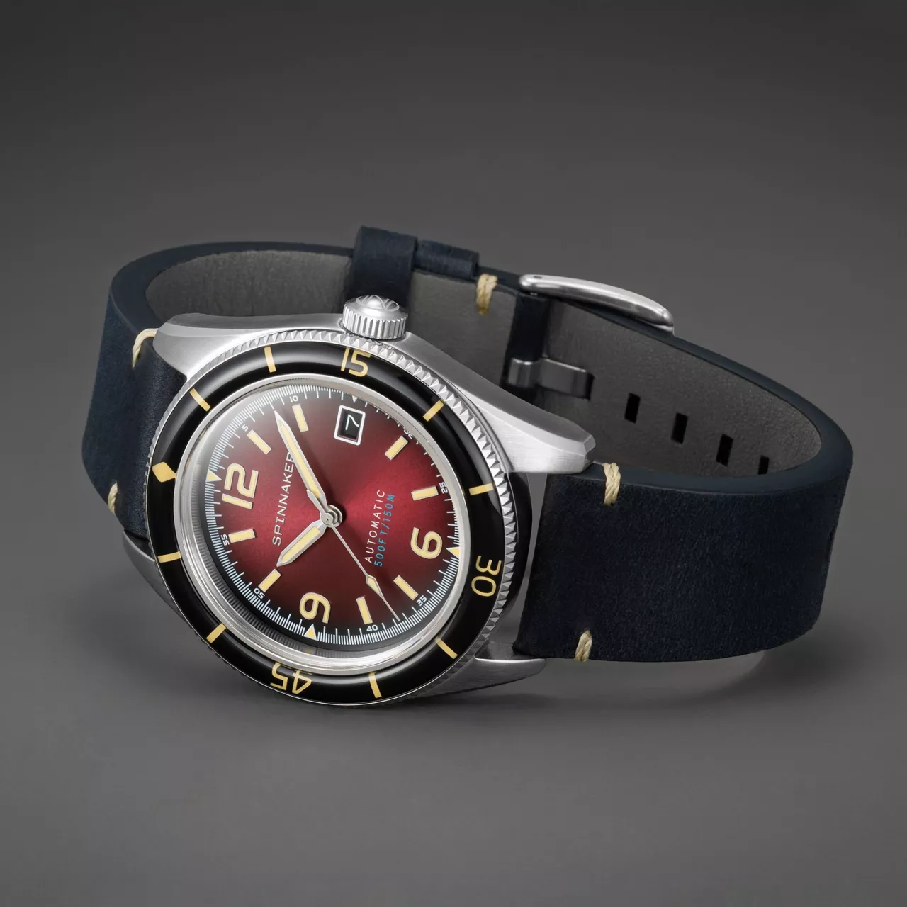 Spinnaker Fleuss Oxblood SP-5055-07 Kol Saati detay görseli 1
