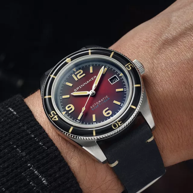 Spinnaker Fleuss Oxblood SP-5055-07 Kol Saati Görsel 10