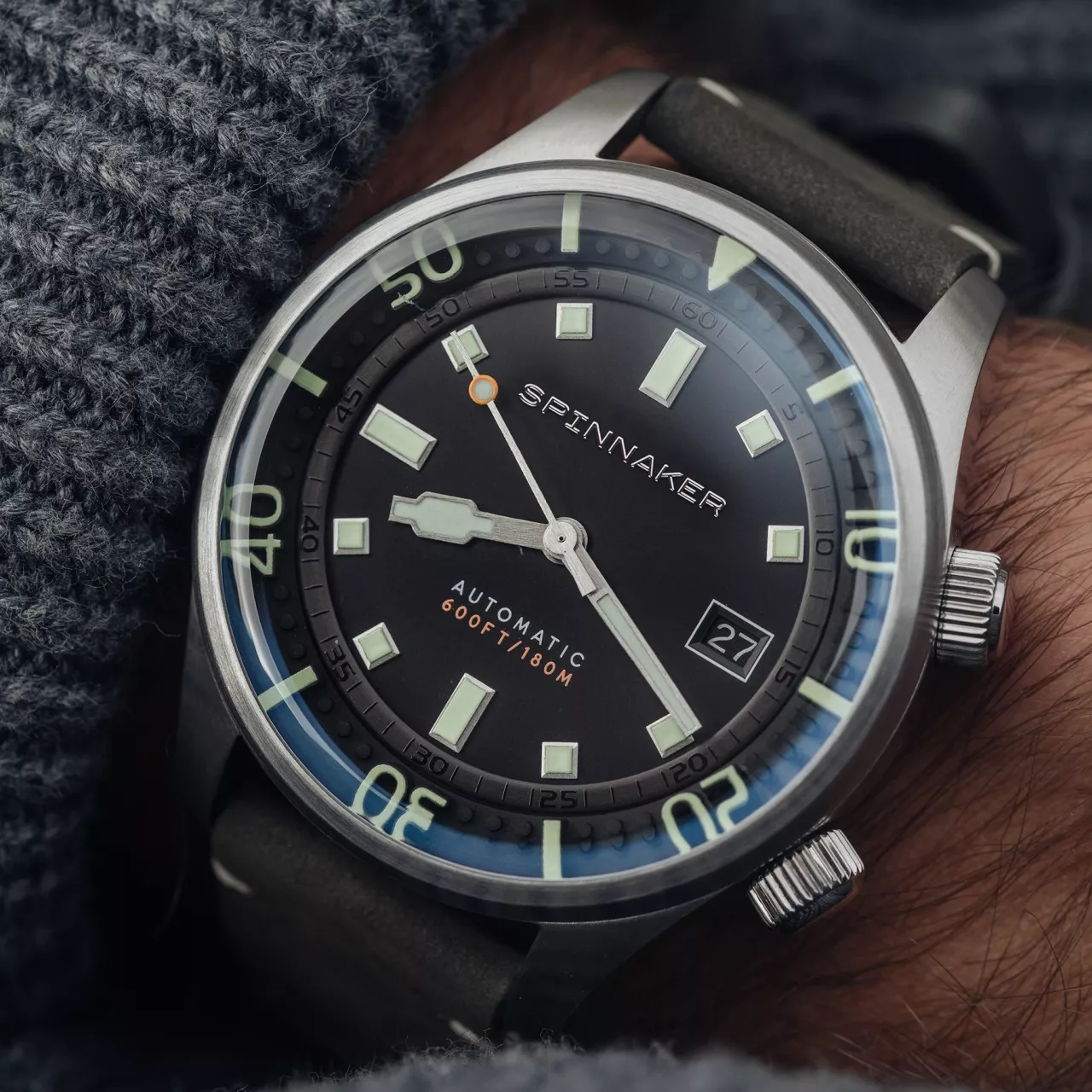 Spinnaker Bradner Olive SP-5062-02 Kol Saati detay görseli 2