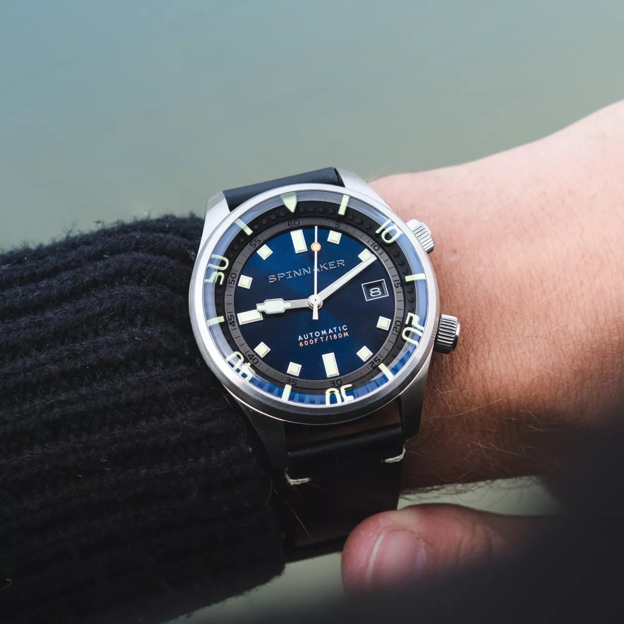Spinnaker Bradner Atlantic Blue SP-5062-03 Kol Saati detay görseli 1