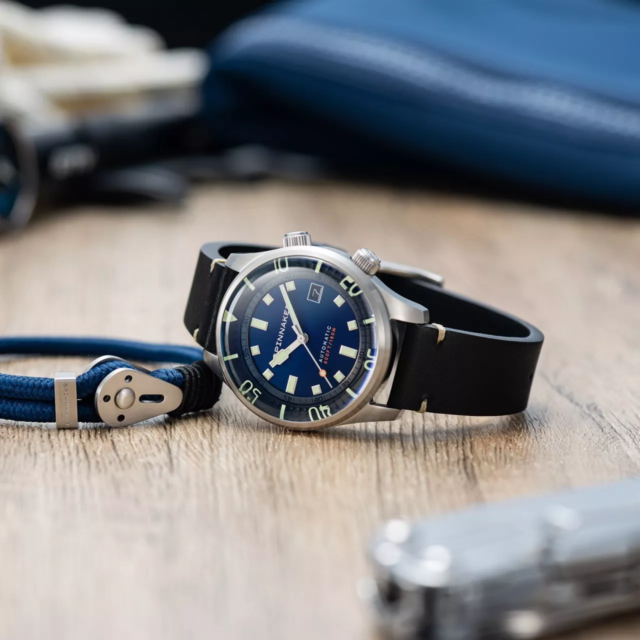 Spinnaker Bradner Atlantic Blue SP-5062-03 Kol Saati detay görseli 4