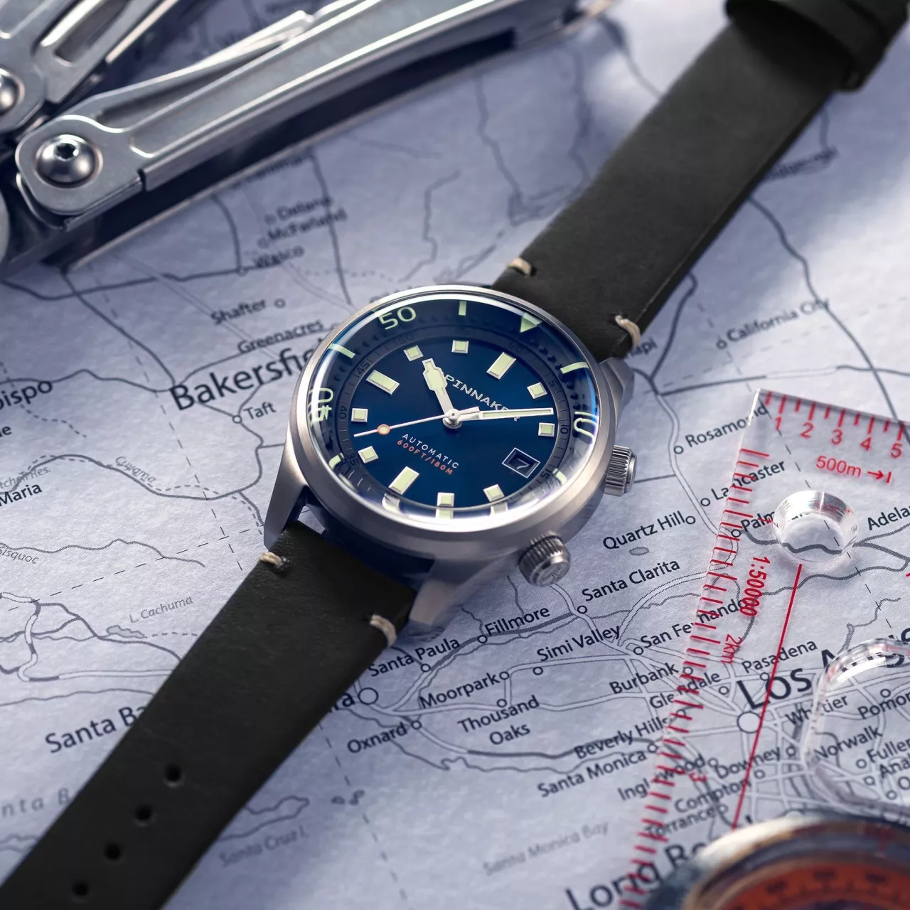 Spinnaker Bradner Atlantic Blue SP-5062-03 Kol Saati detay görseli 5