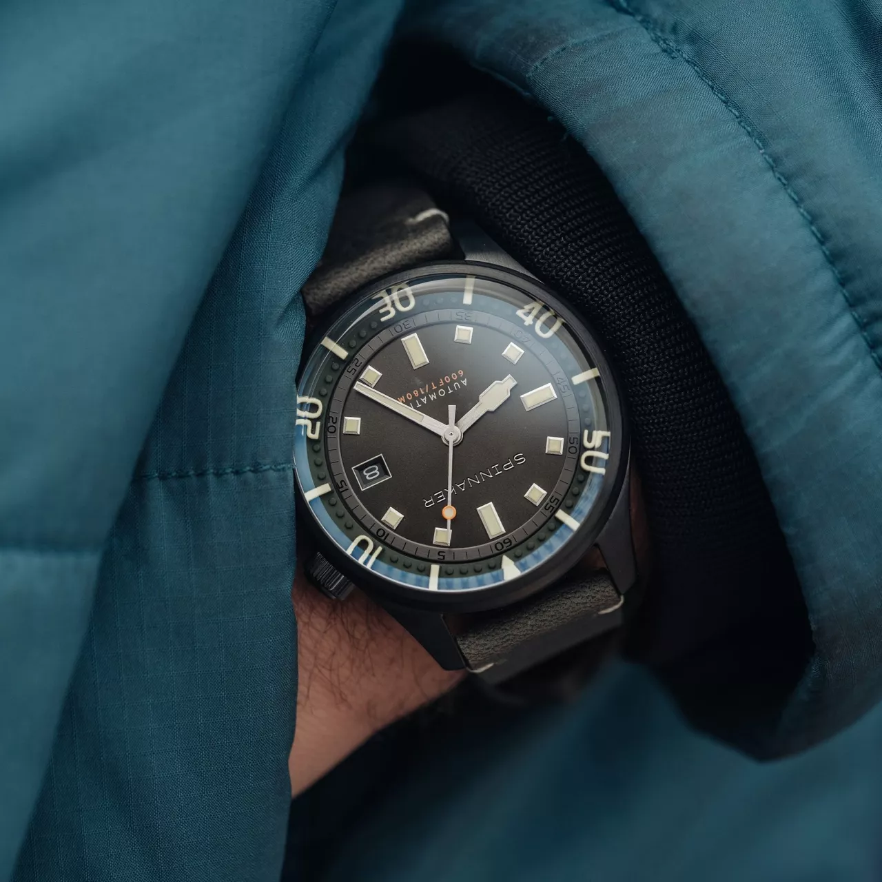 Spinnaker Bradner Military Green SP-5062-04 Kol Saati detay görseli 2