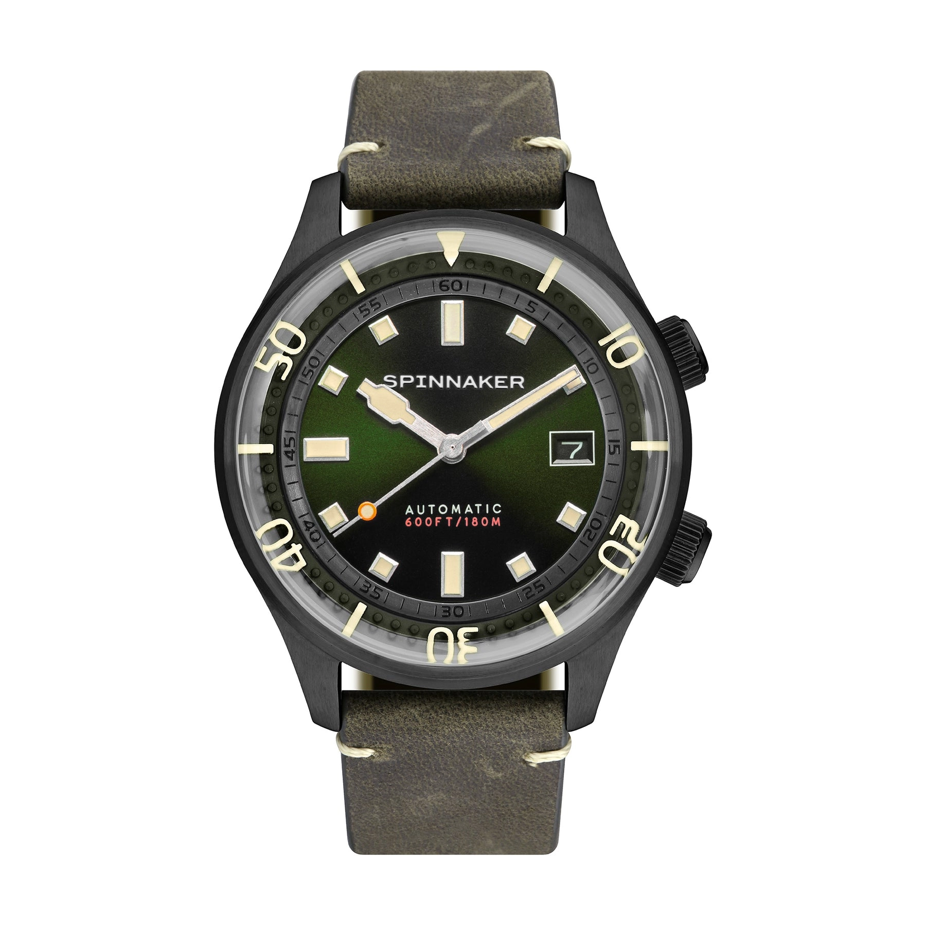 Spinnaker Bradner Military Green SP-5062-04 Kol Saati
