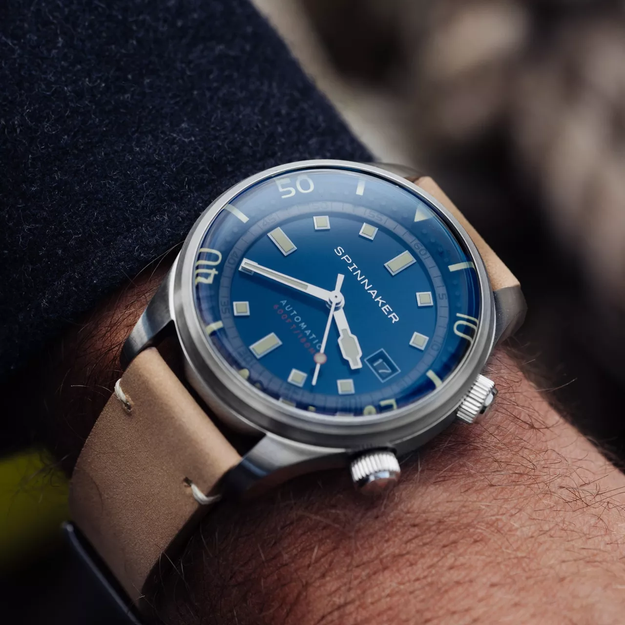 Spinnaker Bradner Tidal Blue SP-5062-05 Kol Saati detay görseli 4