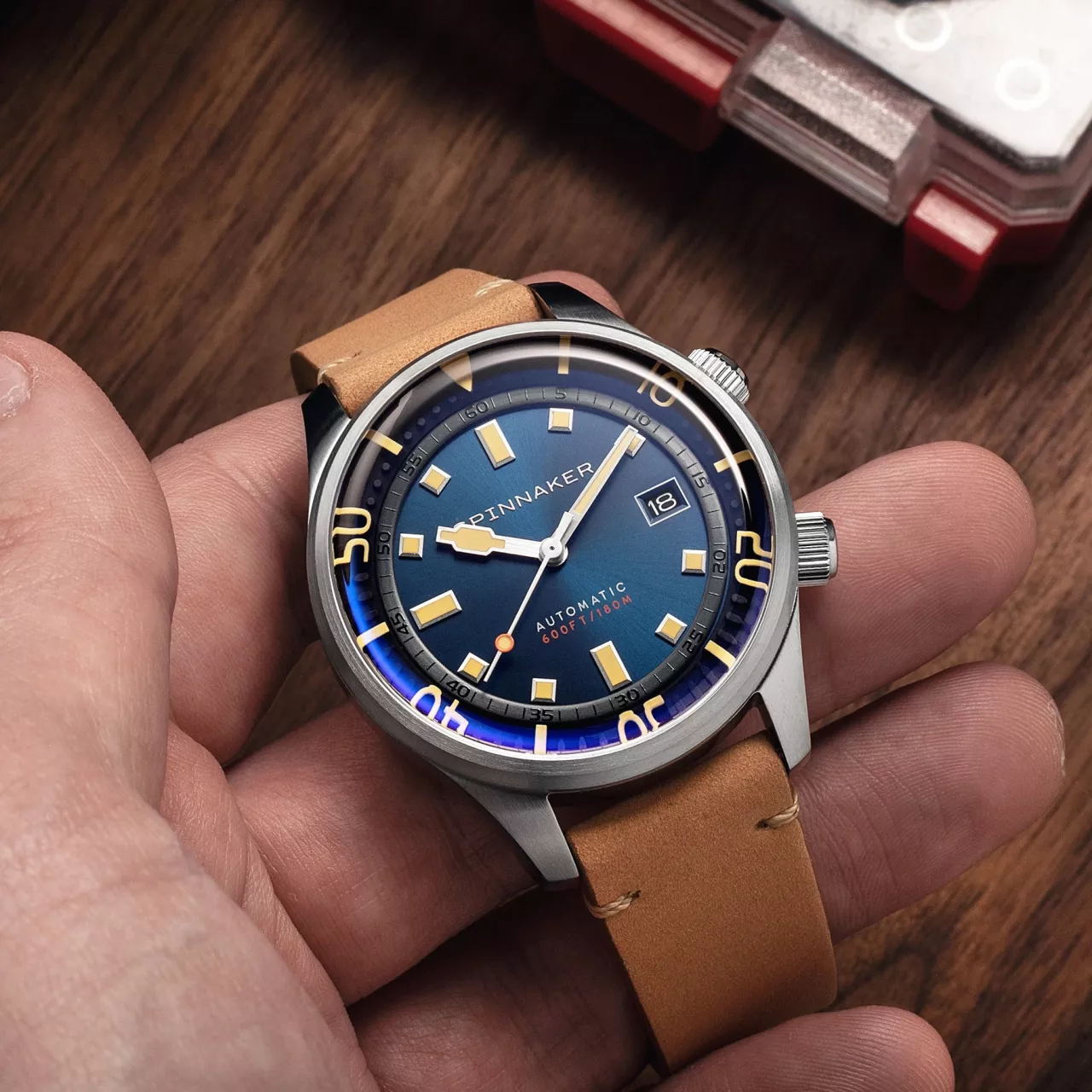Spinnaker Bradner Tidal Blue SP-5062-05 Kol Saati detay görseli 5
