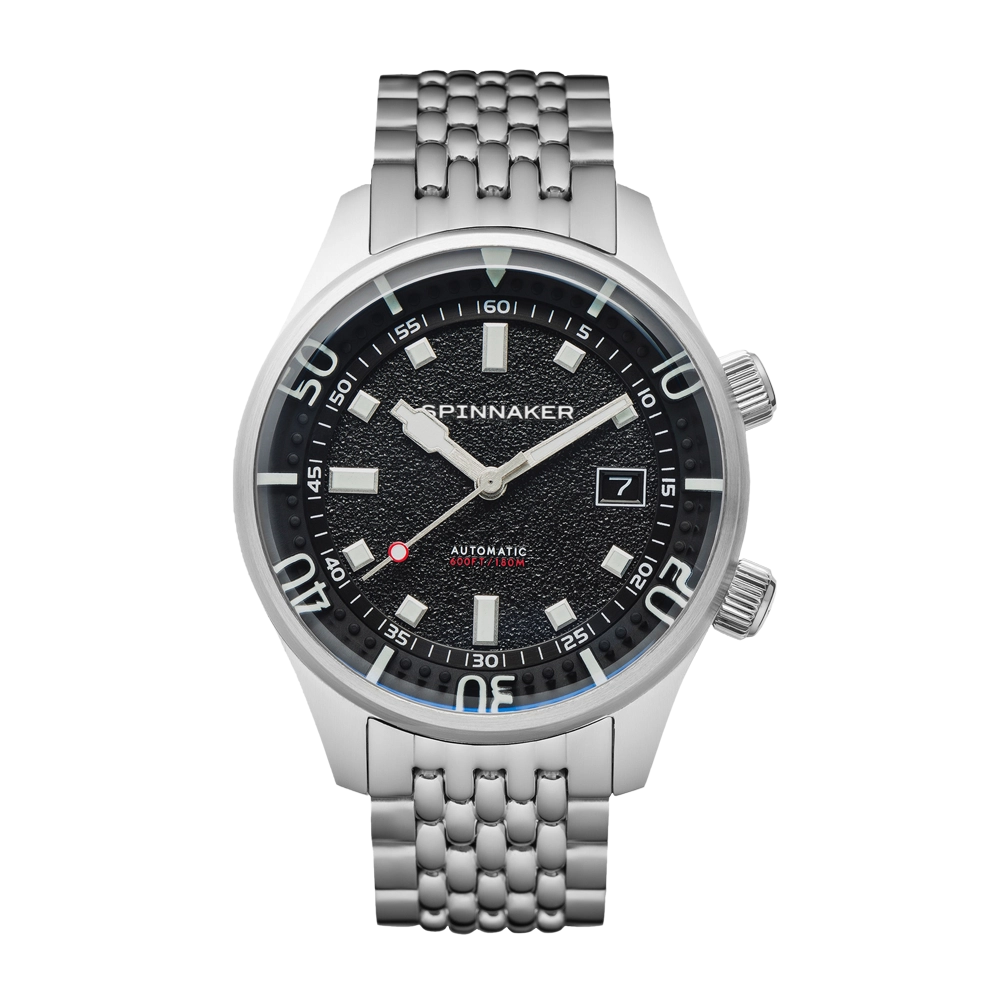 Spinnaker Bradner Petrol Black SP-5062-11 Kol Saati