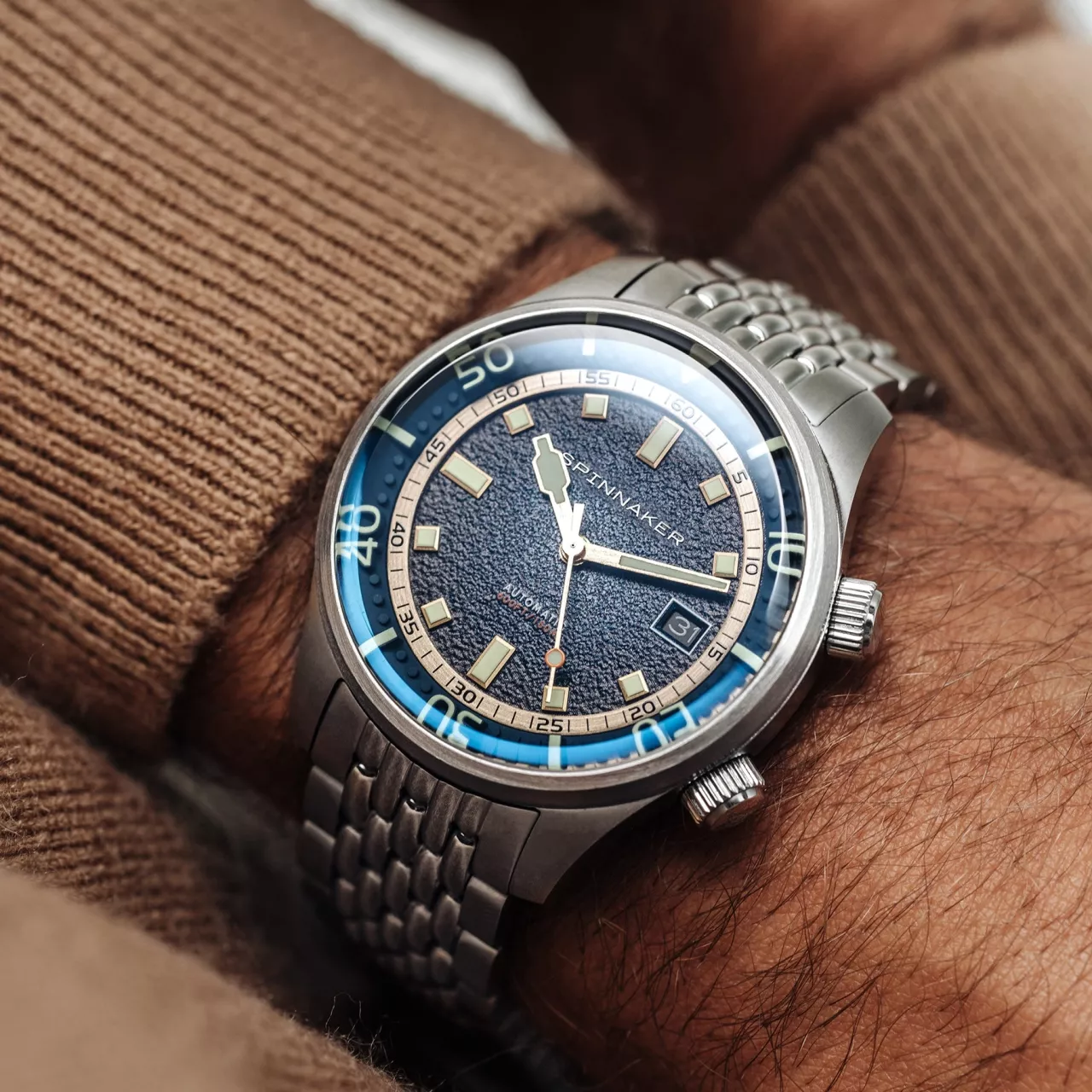 Spinnaker Bradner Pacific Blue SP-5062-22 Kol Saati detay görseli 1