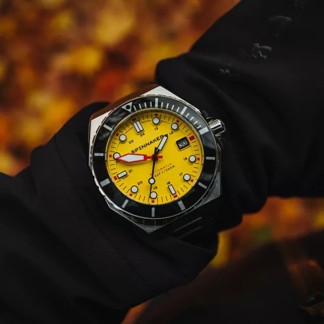 Spinnaker Dumas Hazard Yellow SP-5081-II Kol Saati Görsel 3