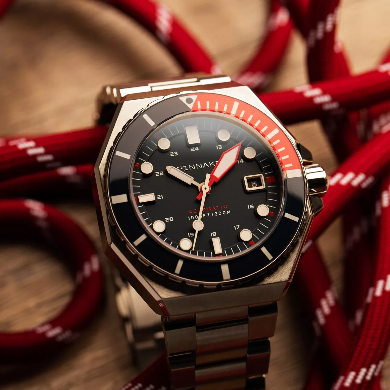 Spinnaker Dumas Naval Blue SP-5081-JJ Kol Saati detay görseli 5