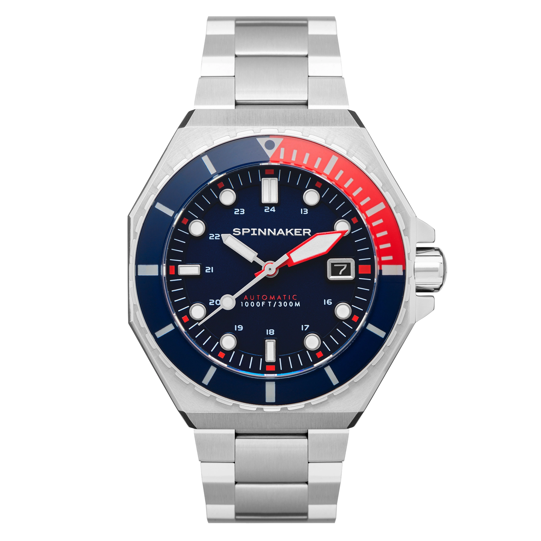 Spinnaker Dumas Naval Blue SP-5081-JJ Kol Saati