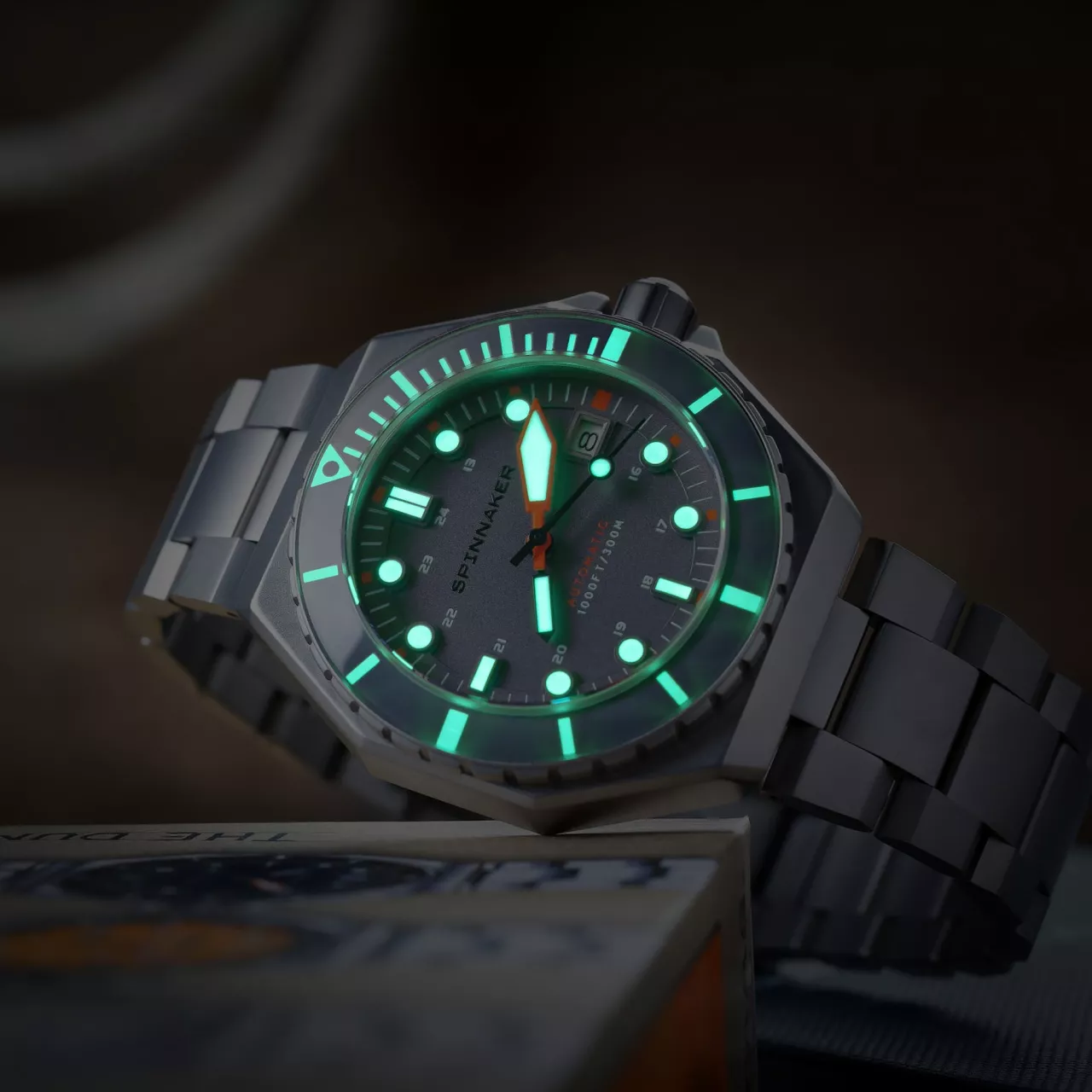 Spinnaker Dumas Graphite Grey SP-5081-KK Kol Saati detay görseli 3