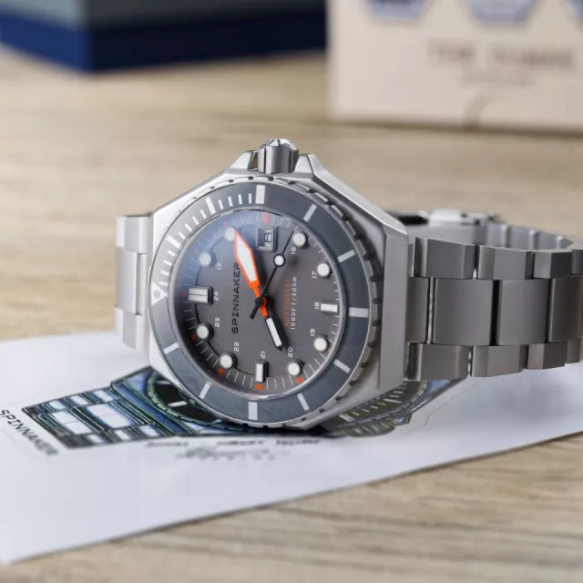 Spinnaker Dumas Graphite Grey SP-5081-KK Kol Saati Görsel 2