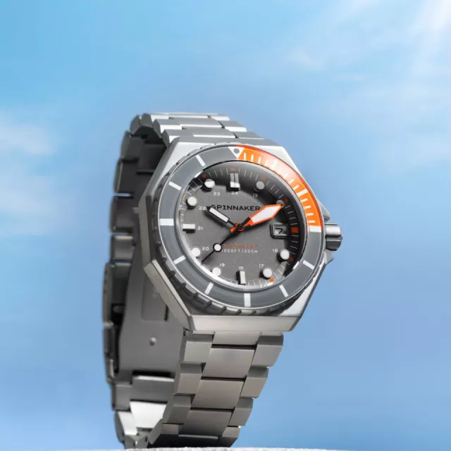 Spinnaker Dumas Sandblast Grey SP-5081-LL Kol Saati Görsel 7