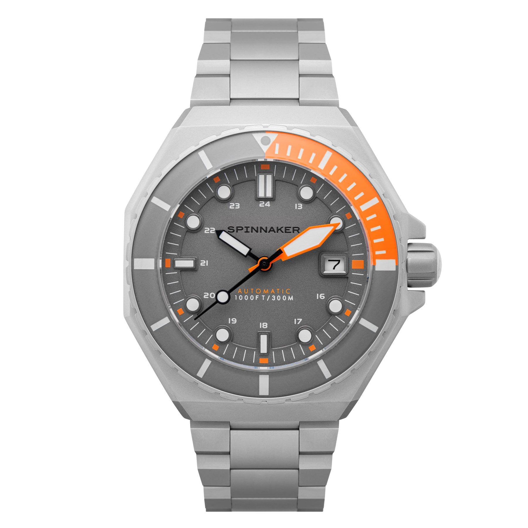 Spinnaker Dumas Sandblast Grey SP-5081-LL Kol Saati