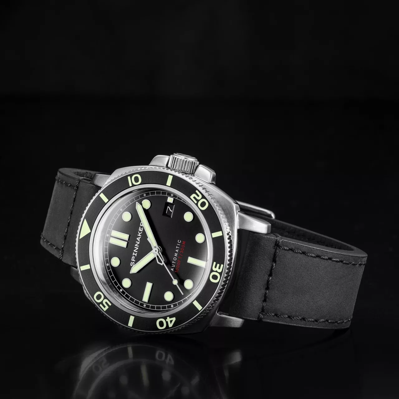 Spinnaker Hull Tuxedo Black SP-5088-01 Kol Saati detay görseli 1