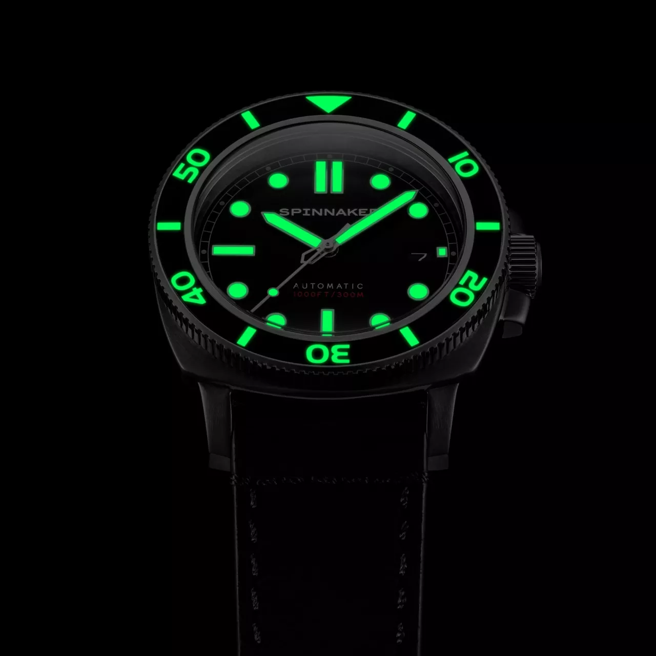 Spinnaker Hull Tuxedo Black SP-5088-01 Kol Saati detay görseli 4