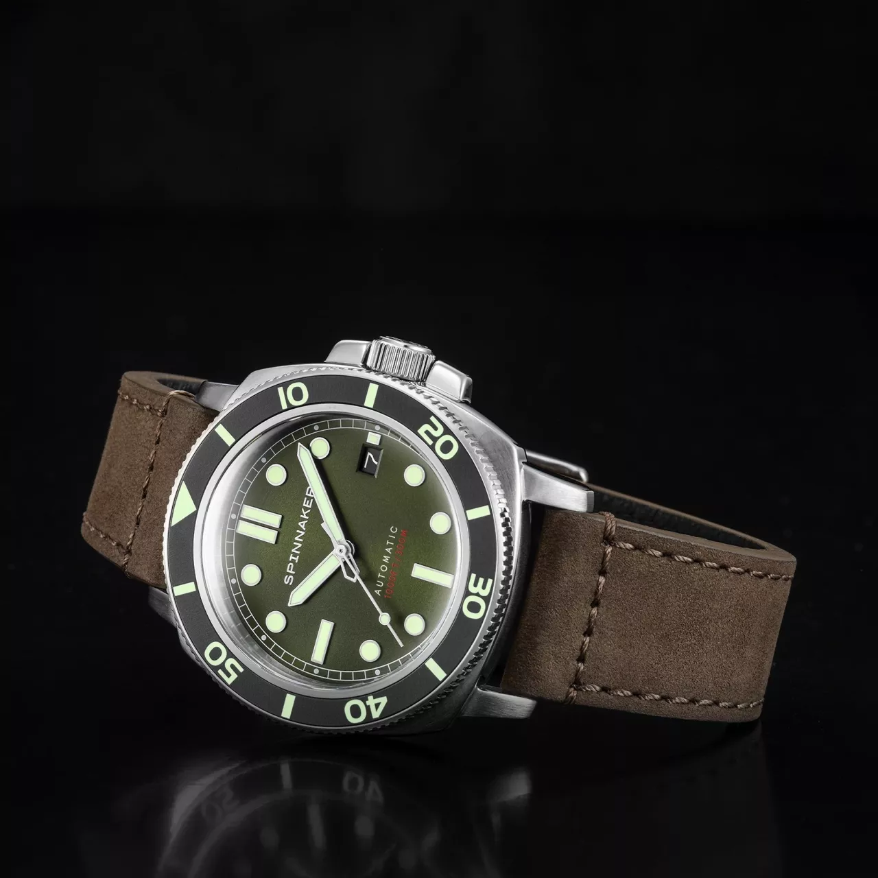 Spinnaker Hull Alligator Green SP-5088-03 Kol Saati detay görseli 1