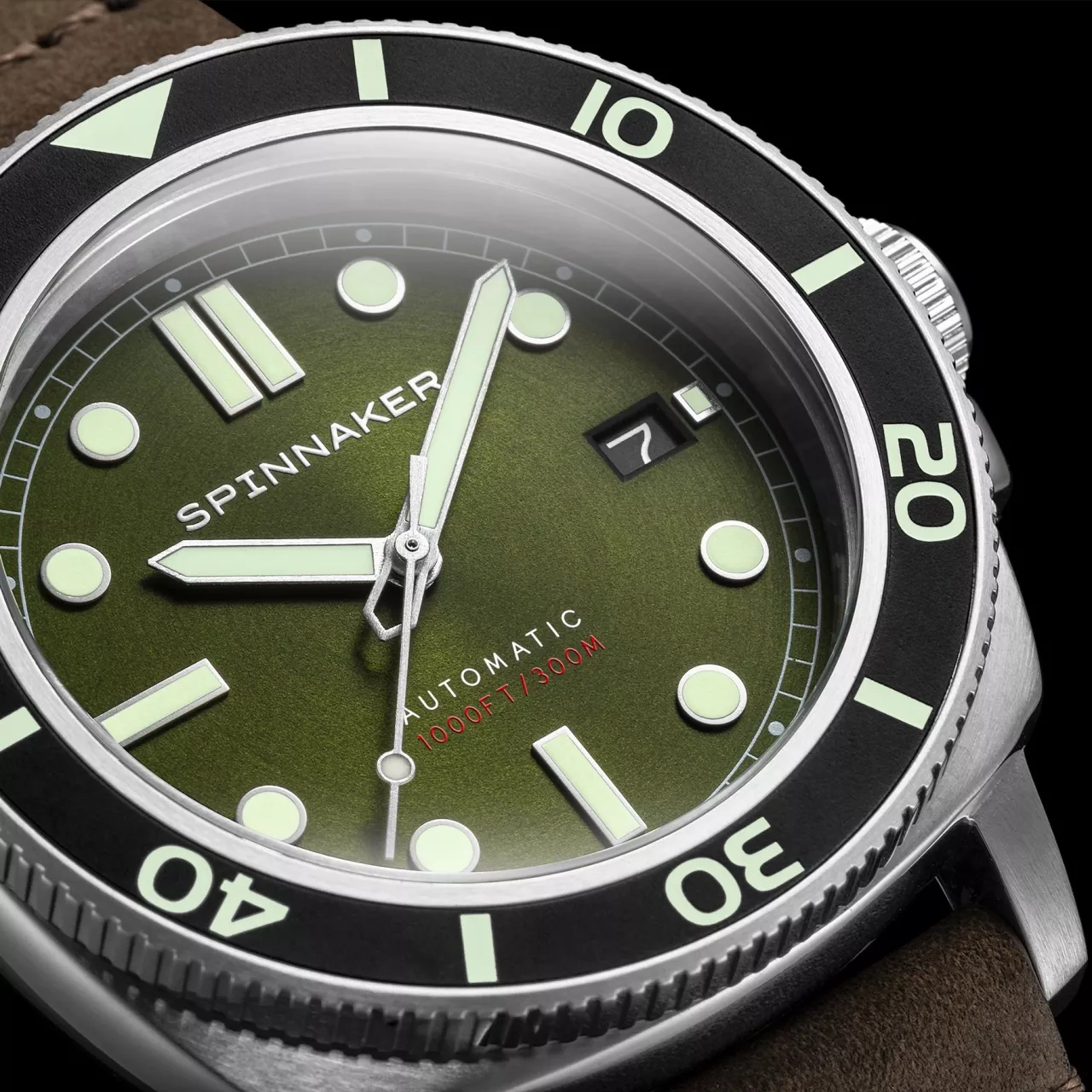 Spinnaker Hull Alligator Green SP-5088-03 Kol Saati detay görseli 2