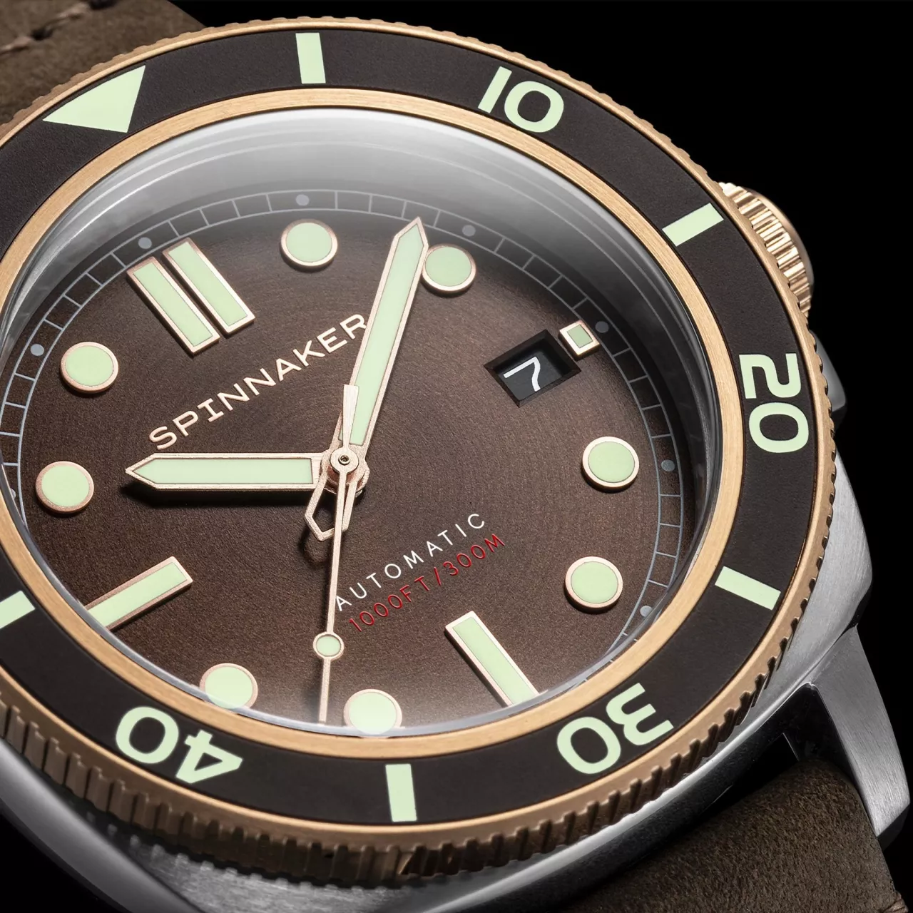 Spinnaker Hull Cognac Brown SP-5088-04 Kol Saati detay görseli 2