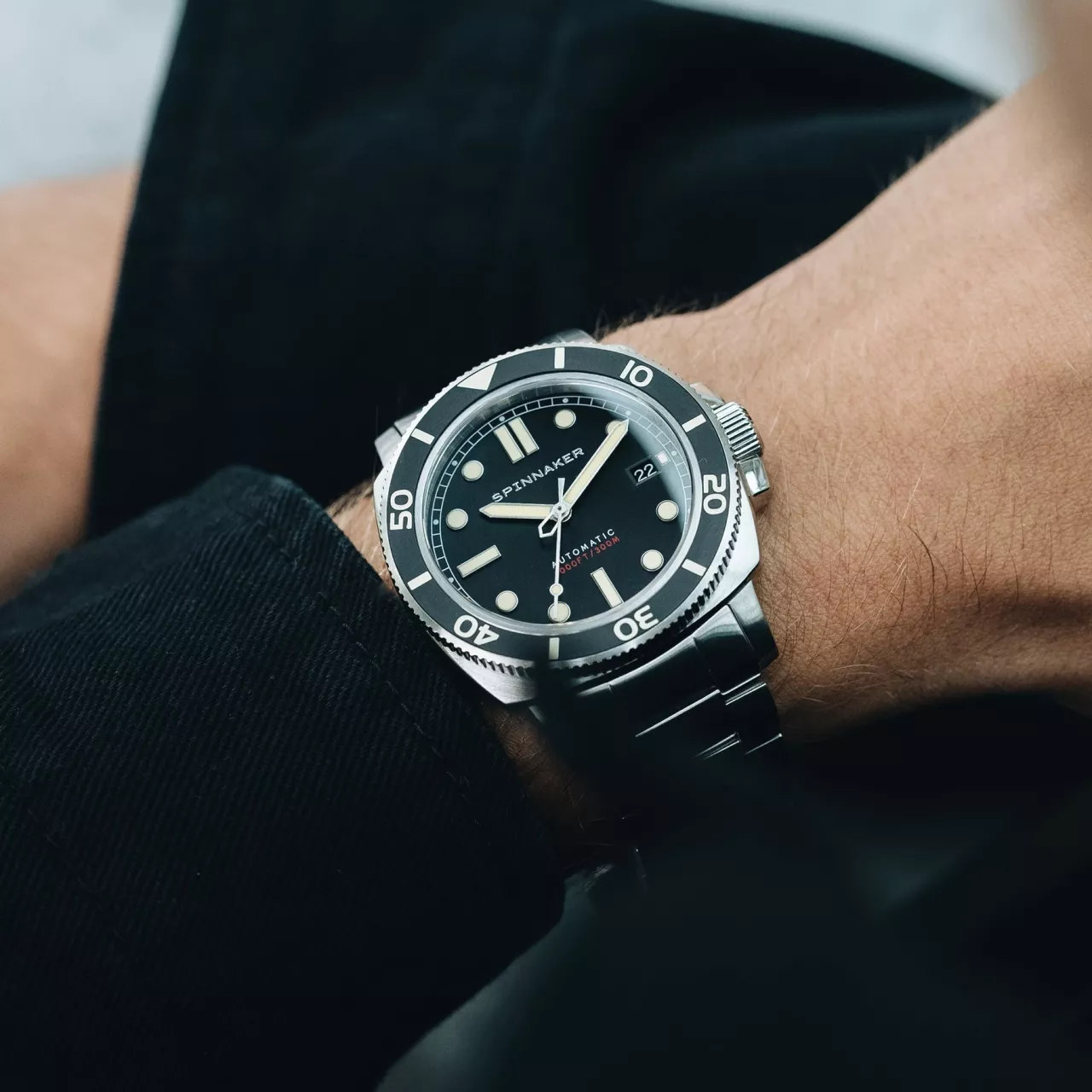 Spinnaker Hull Deep Grey SP-5088-11 Kol Saati detay görseli 2