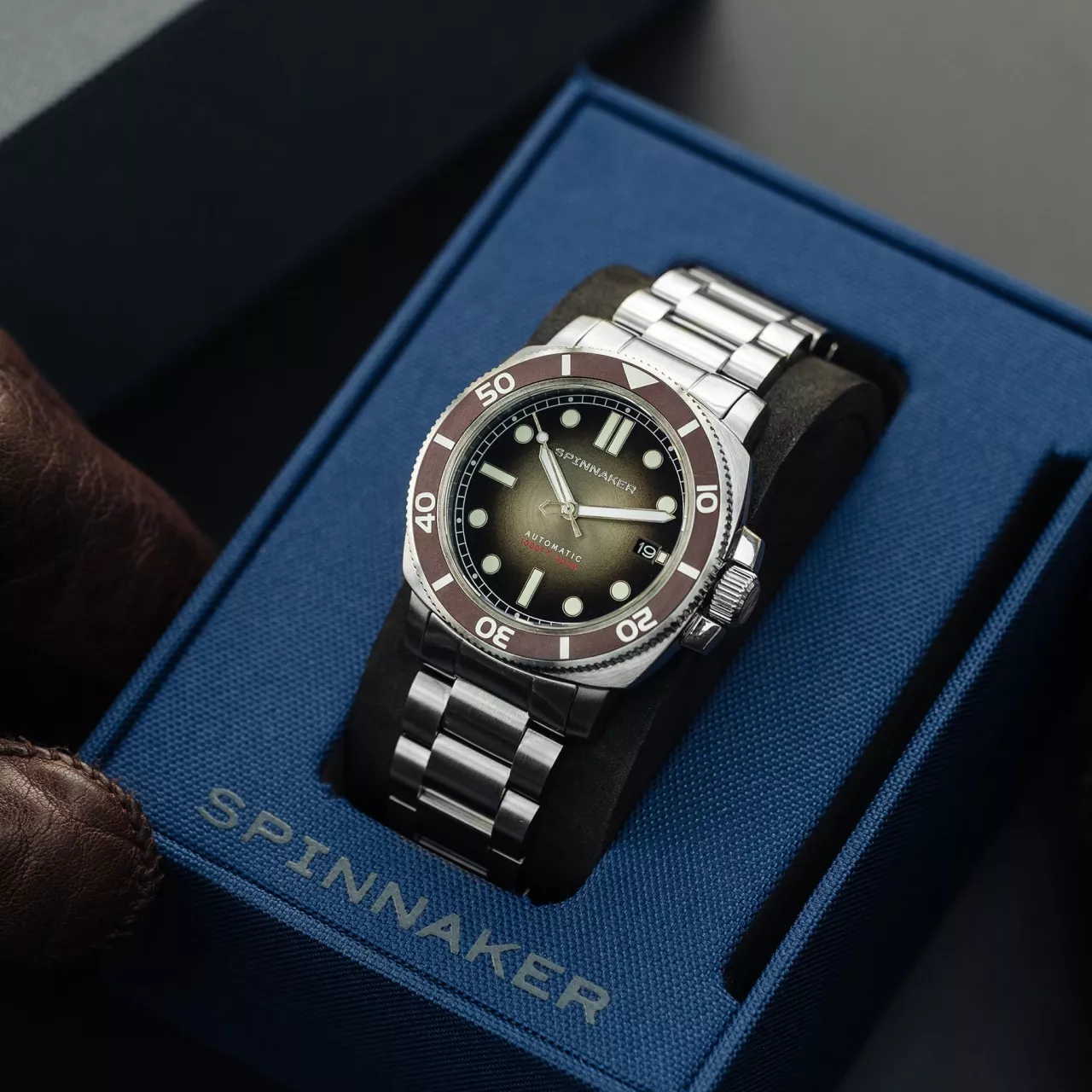 Spinnaker Hull Harvest Brown SP-5088-44 Kol Saati detay görseli 1