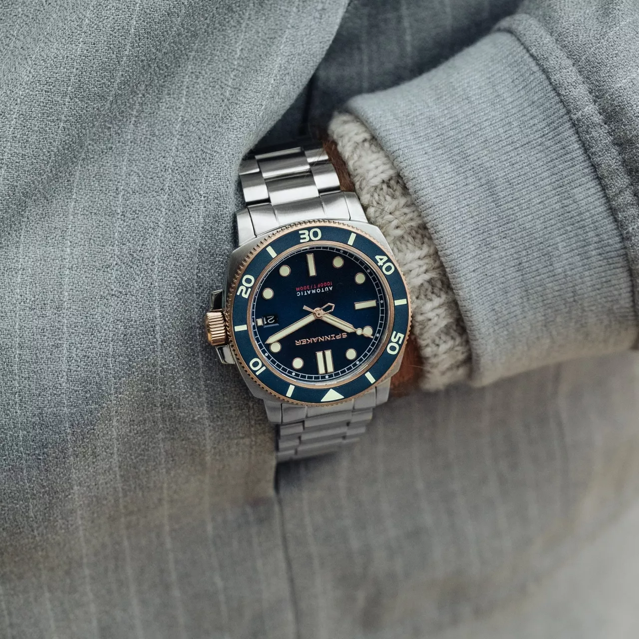 Spinnaker Hull Patriot Blue SP-5088-55 Kol Saati detay görseli 3