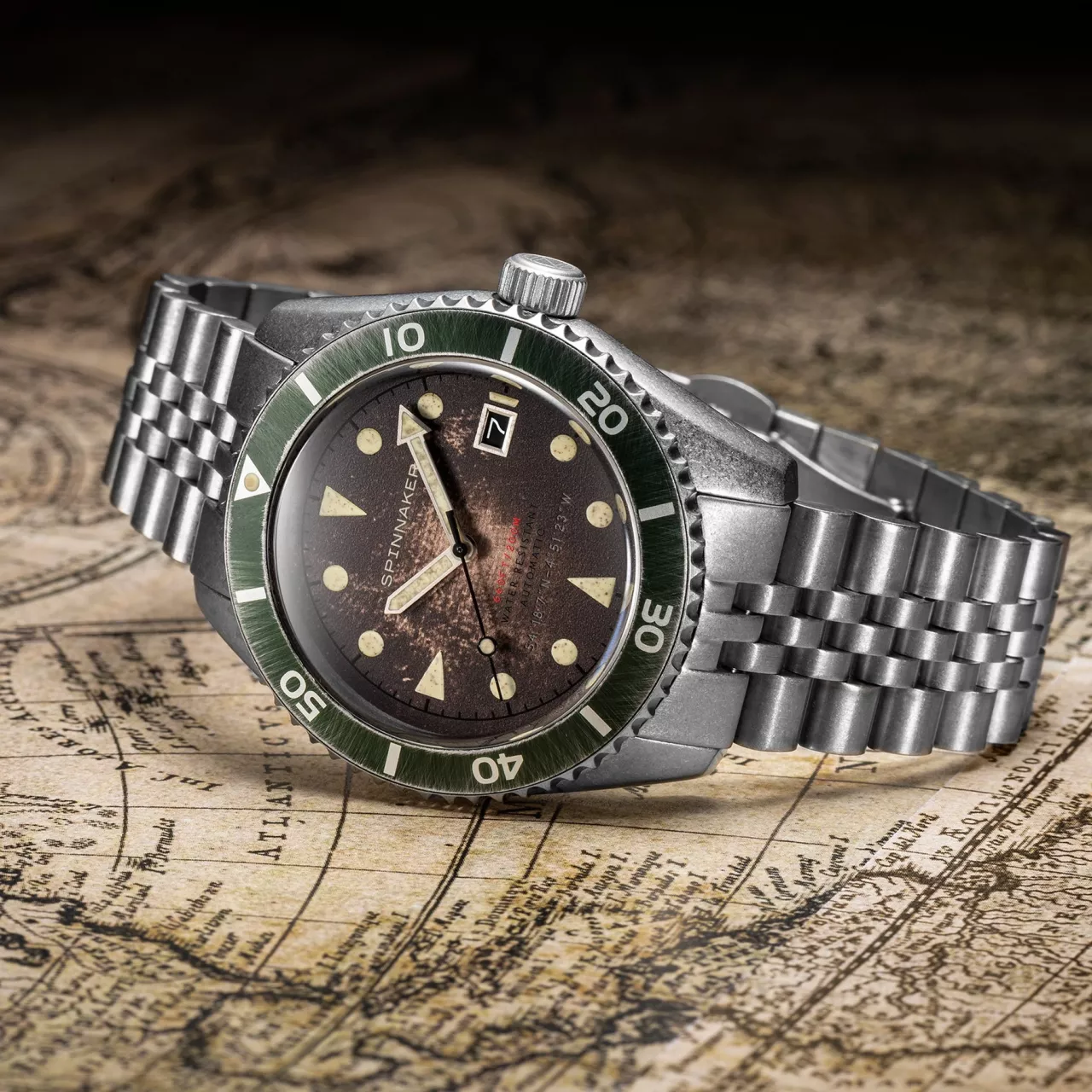 Spinnaker Wreck Rust Brown SP-5089-22 Kol Saati detay görseli 2