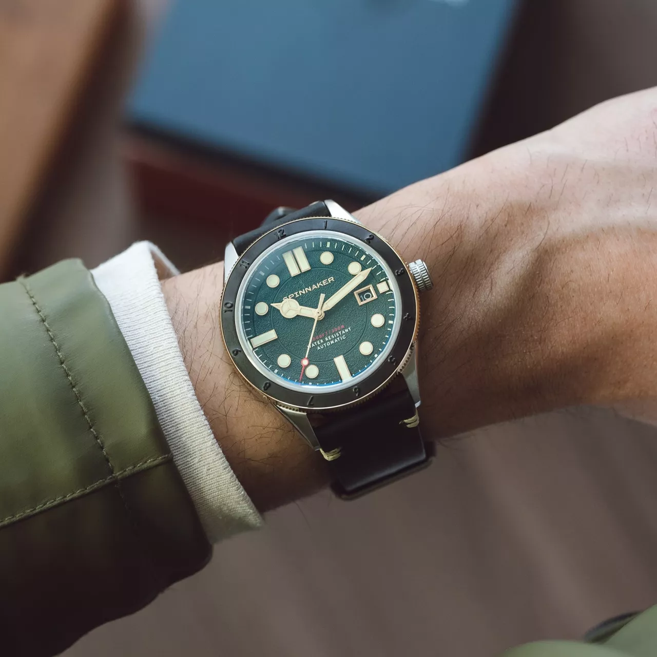 Spinnaker Cahill 300 Forest Green SP-5096-03 Kol Saati detay görseli 2