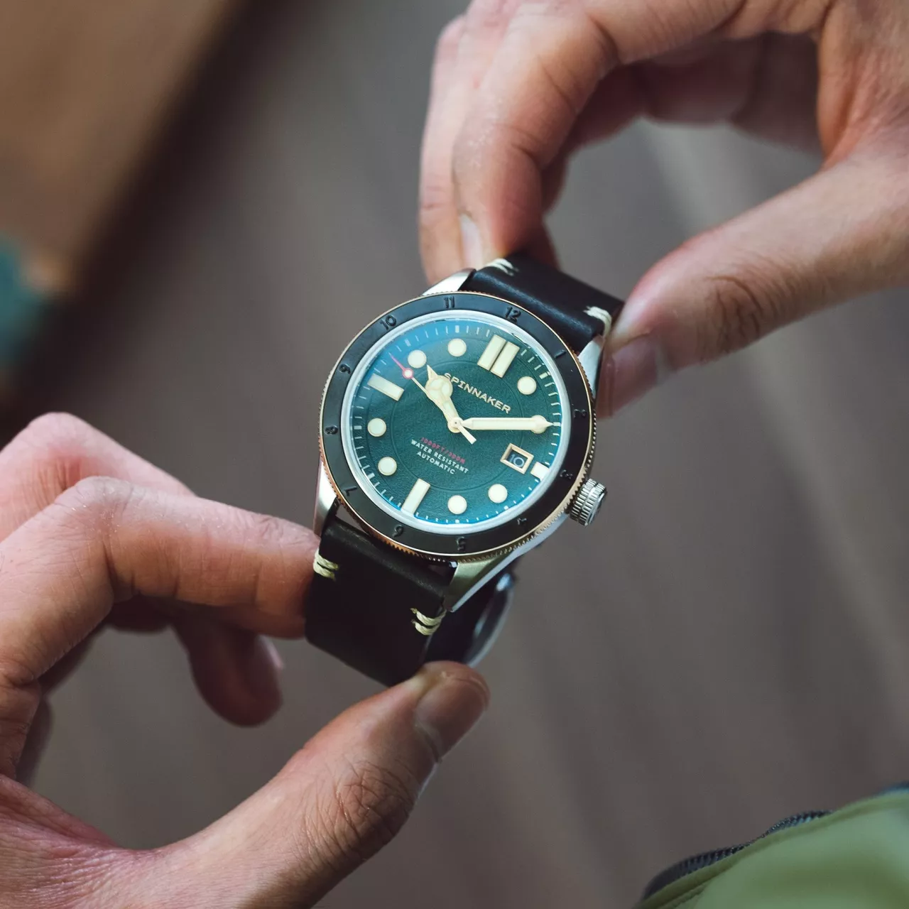 Spinnaker Cahill 300 Forest Green SP-5096-03 Kol Saati detay görseli 3