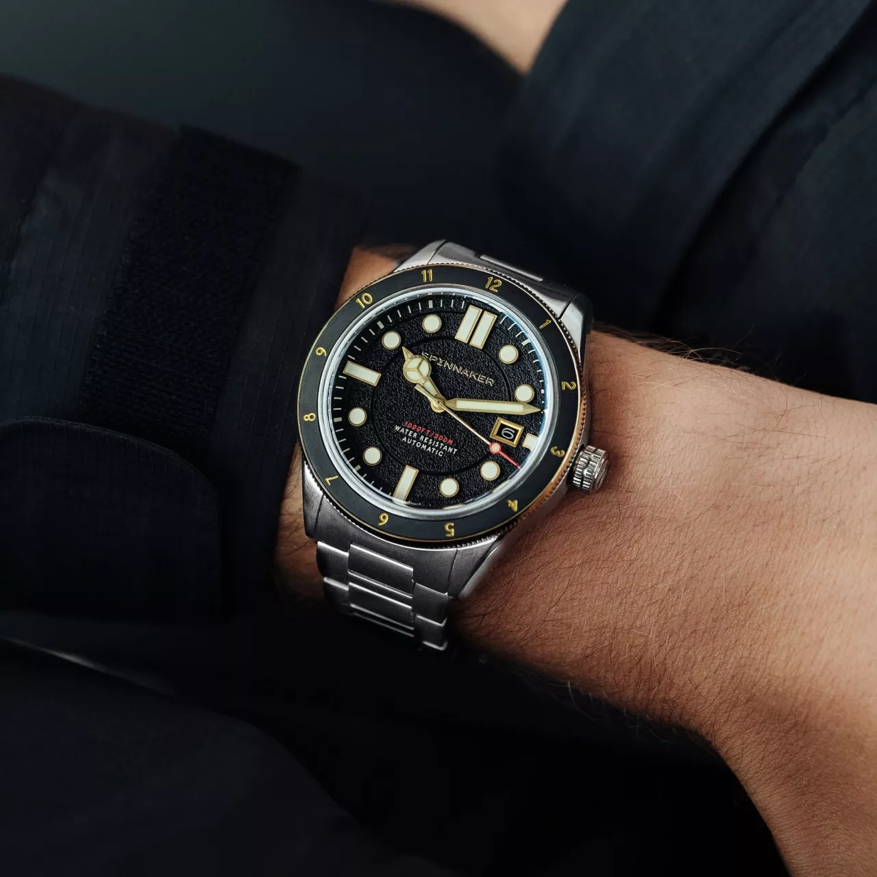 Spinnaker Cahill 300 Black Gold SP-5096-44 Kol Saati detay görseli 2